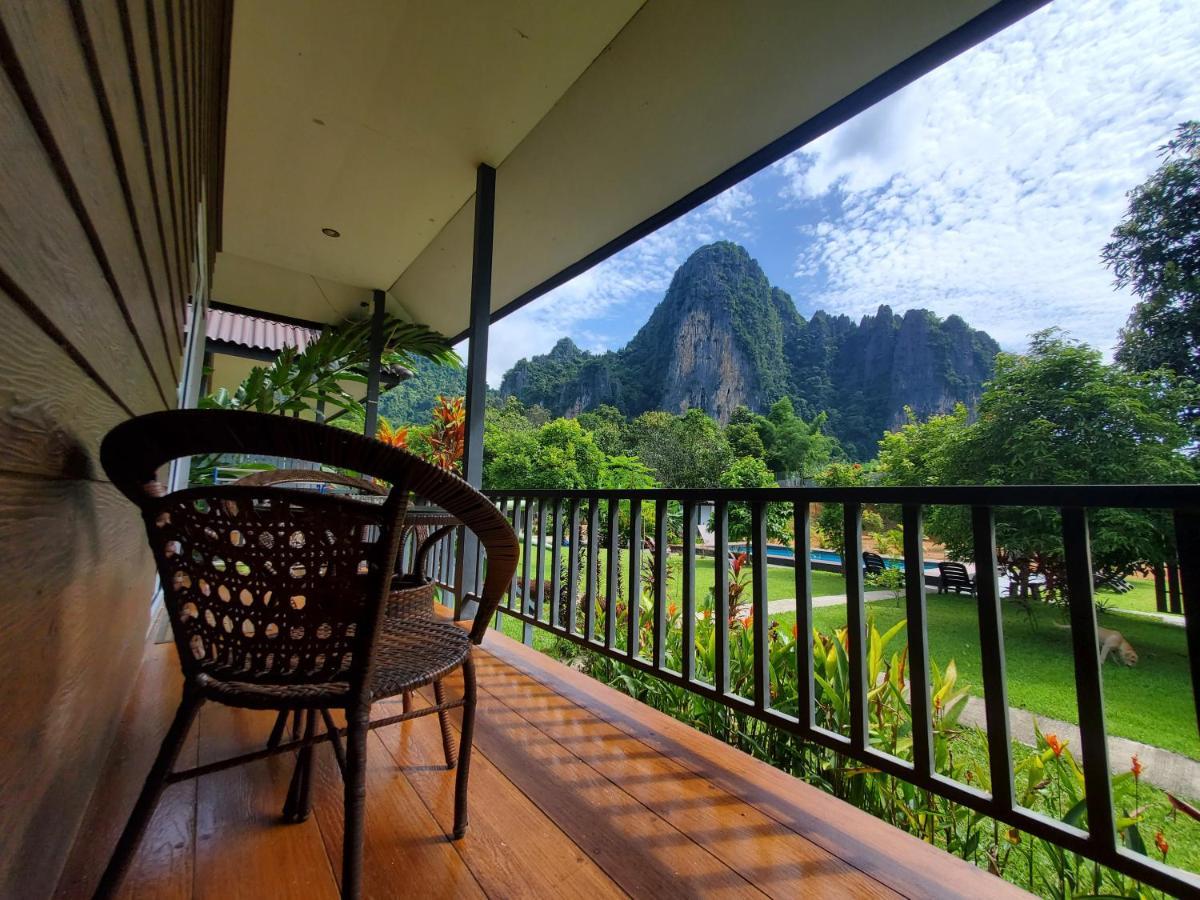 Bearlinbungalow Ванг-Виенг Экстерьер фото